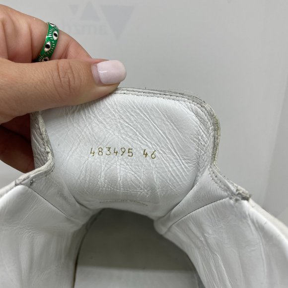 Balenciaga Arena Highs - Blanc / Bleu  Men's Sneakers - Picture 14 of 14